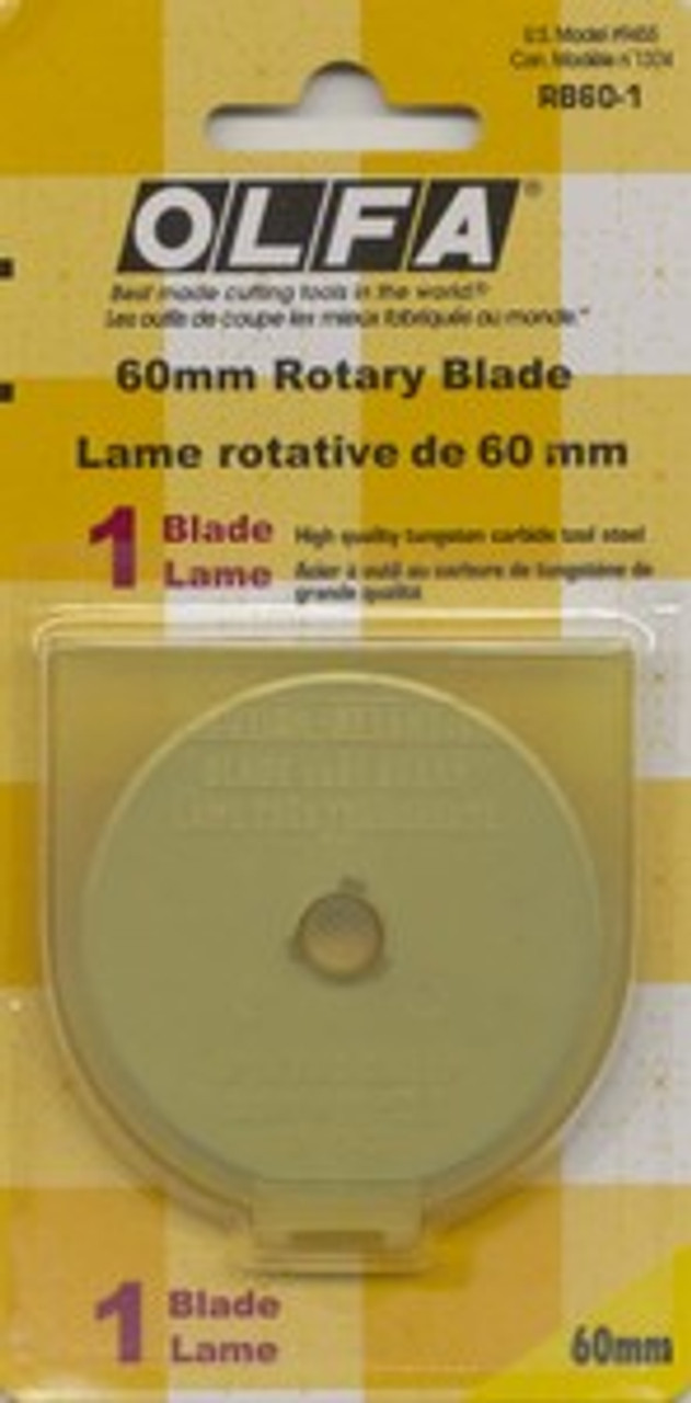 Blade Refill 60MM for Olfa Rotary Cutter 1 count